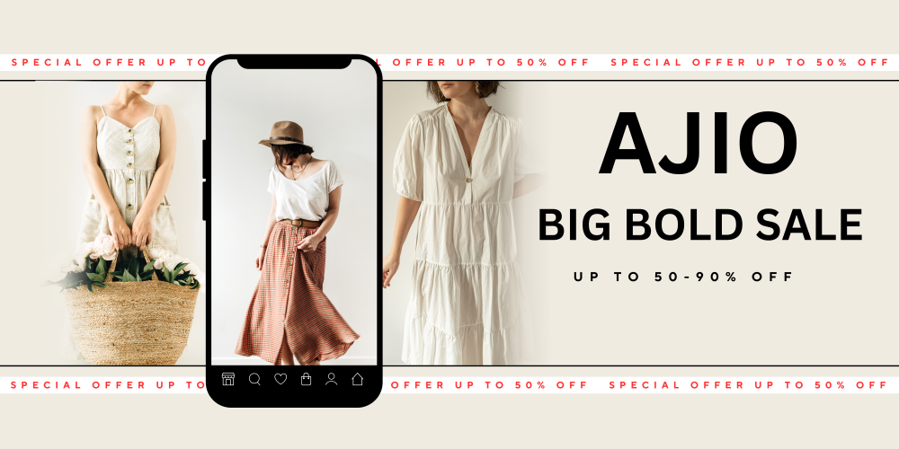 It's Here! The Ajio "Big Bold Sale" is Live!